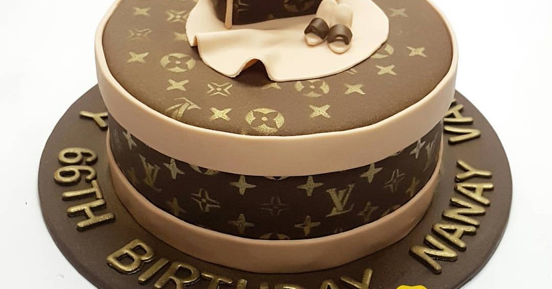 Shezzles | Dessert in a jar: Louis Vuitton Cake