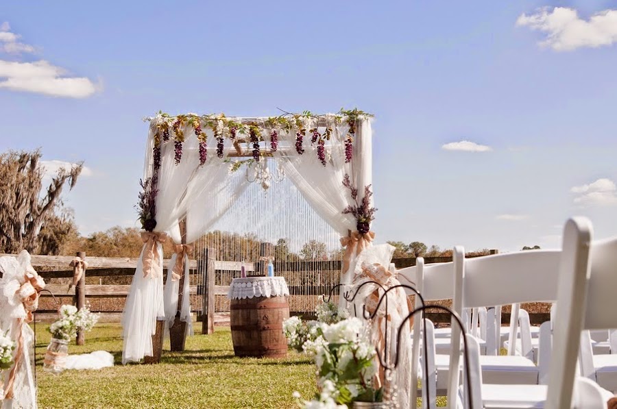 Ideas para Decorar una Boda en el Campo.