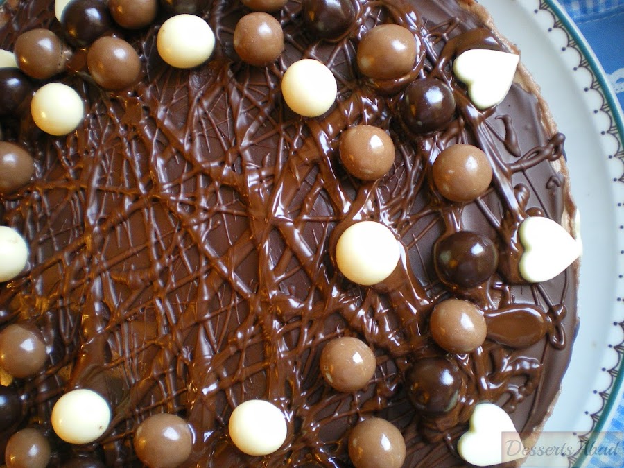 Cheesecake de chocolate {sin horno}