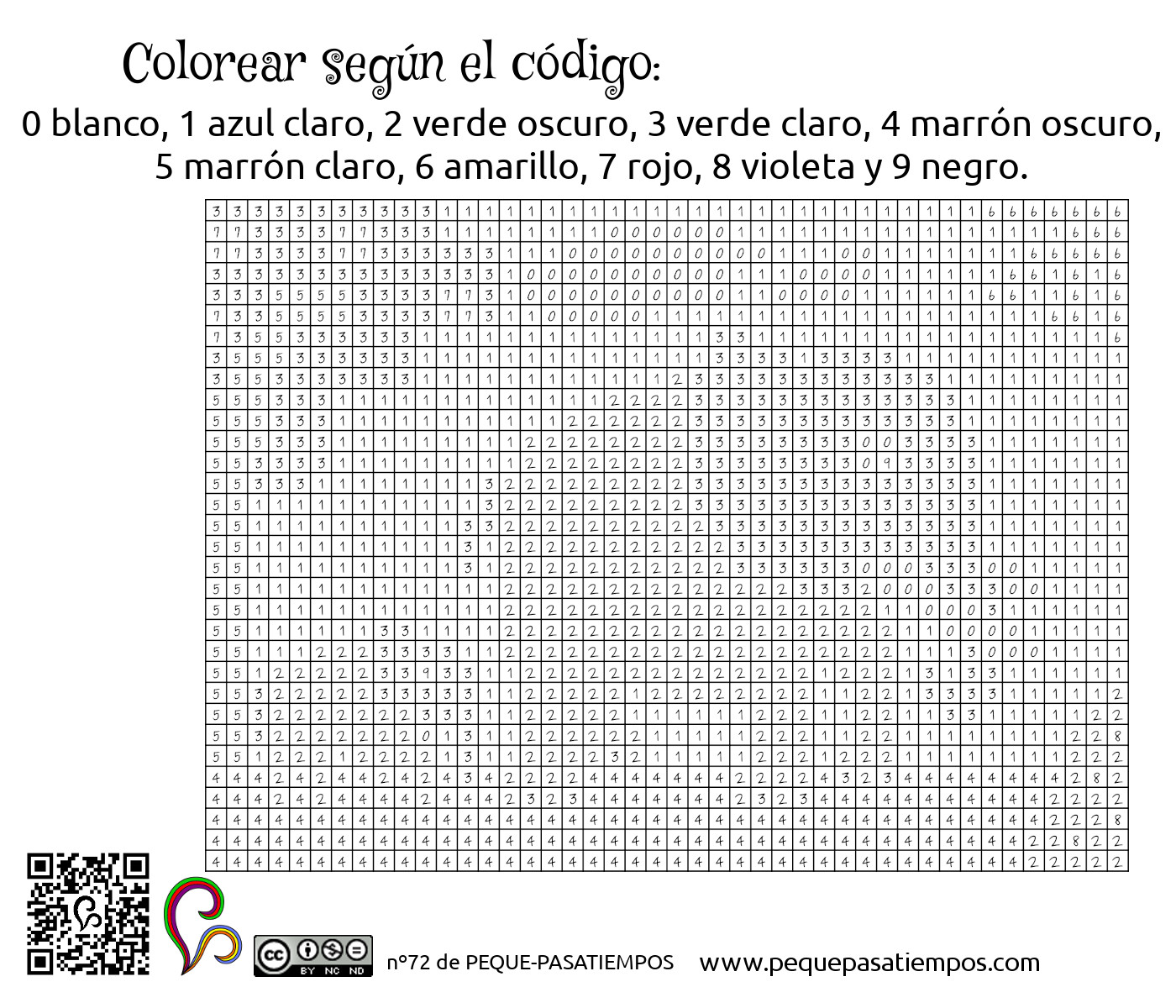 Peque Pasatiempos Colorear