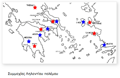 Ληλάντιος πόλεμος (περί το 710 – 650 π.Χ)  Ενας αγνωστος πολεμος  