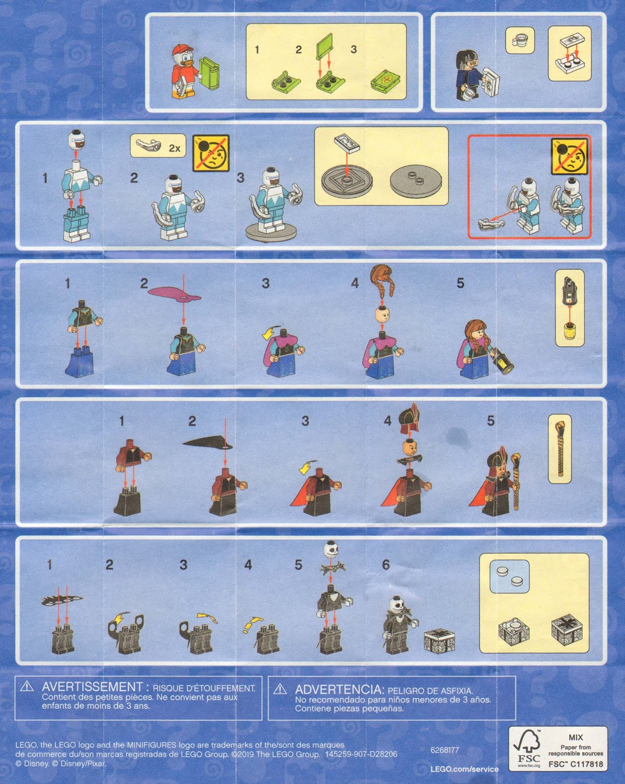 Brickfinder - LEGO Disney Series 2 Minifigures Feel Guide!