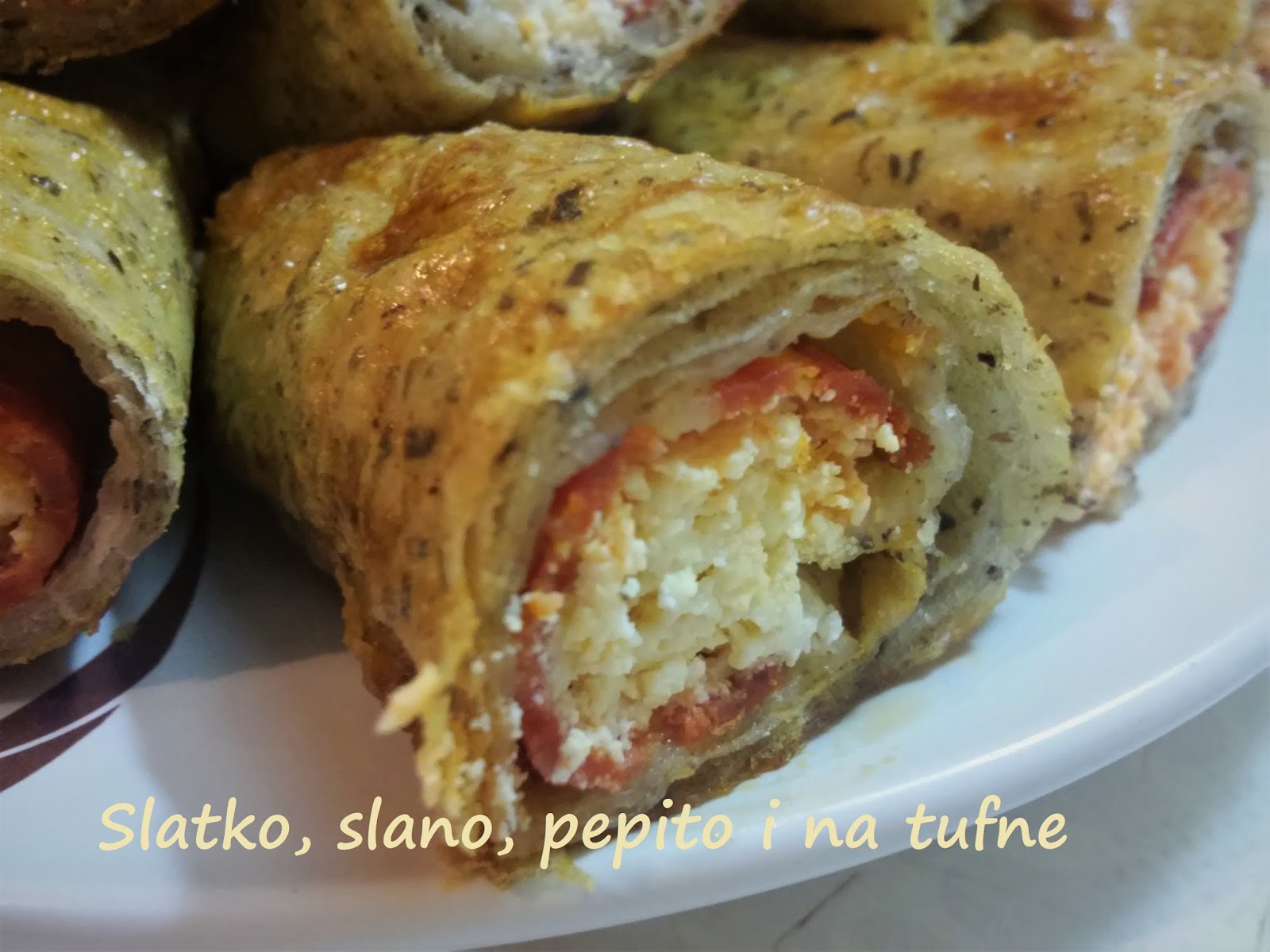 Pita sa heljdinim korama, sirom i kulenom