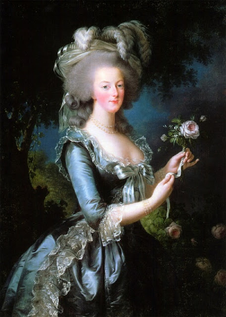 Портрет Марии-Анутанетты.  Элизабет Виже-Лебрен, 1783 год.