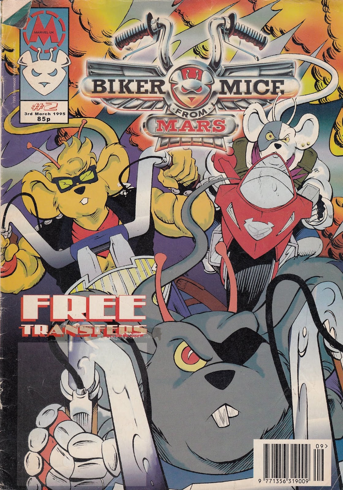 Boys Adventure Comics Biker Mice From Mars Well From