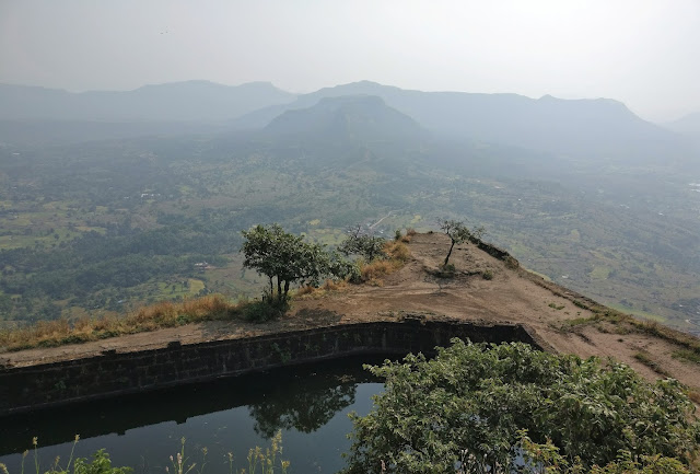 Tikona fort, Tikona summit point