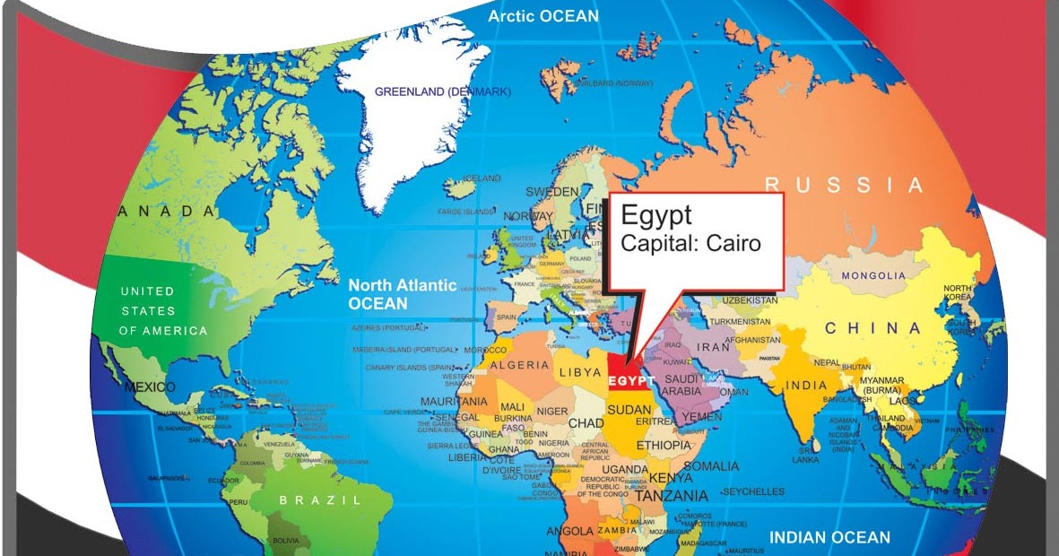 Египет на глобусе