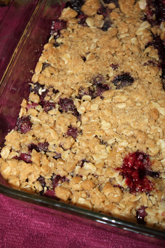 A Slice of Smith Life Triple Berry Crisp Recipe....Yummy!