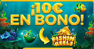 Paston 10€ en bono Slot Fishin 23-29 agosto 21 Paston 10€ en bono Slot Fishin 23-29 agosto 21