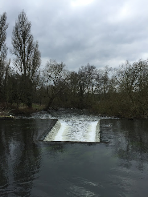 River Colne, near Harefield, on the London Loop Recreational Walk