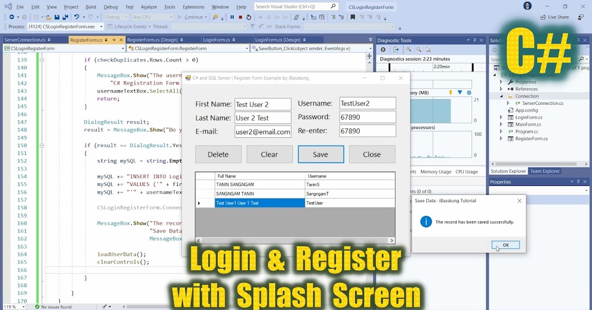 c# simple file based database