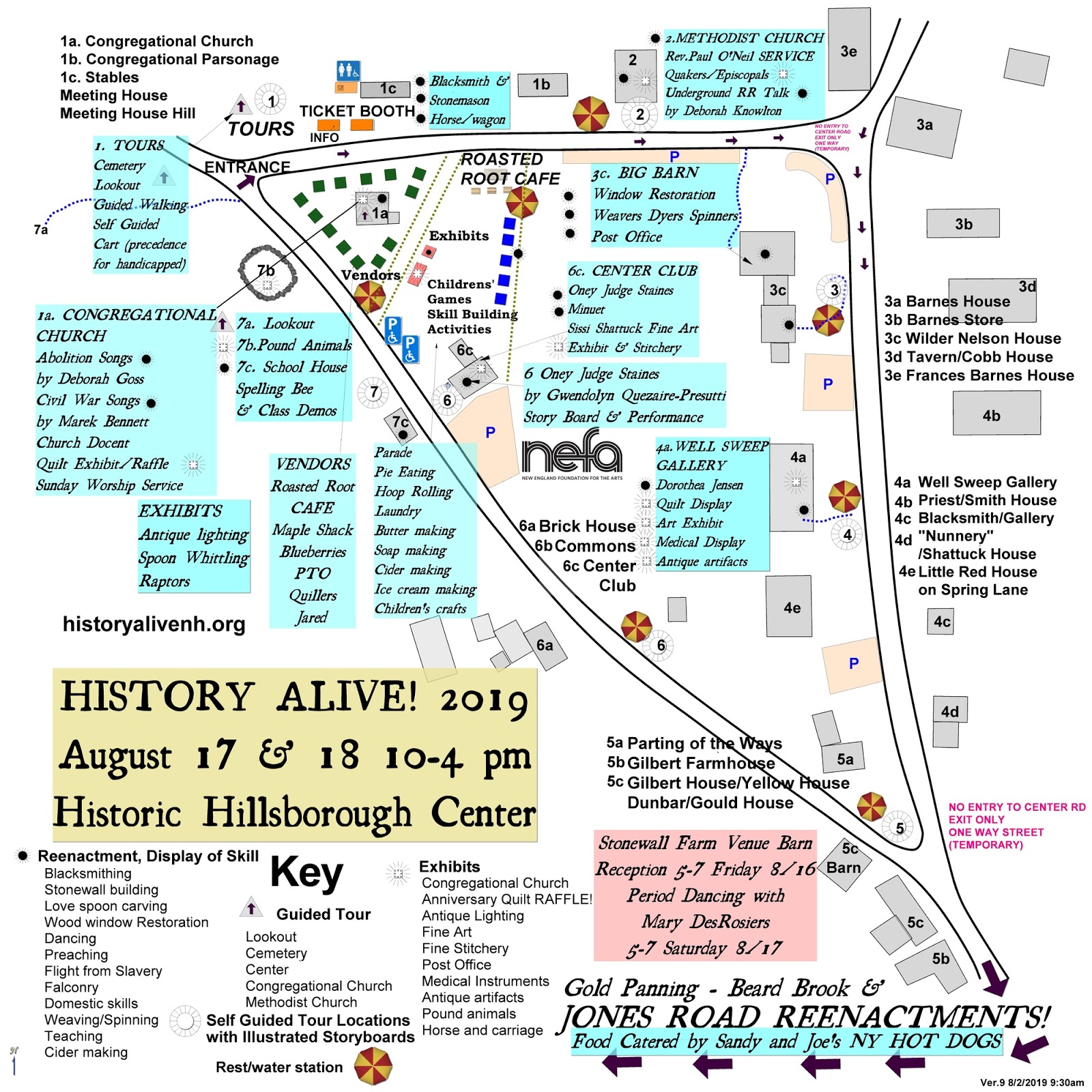 Nutfield Genealogy History Alive New Hampshire August 17 and 18 in Hillsborough, New Hampshire