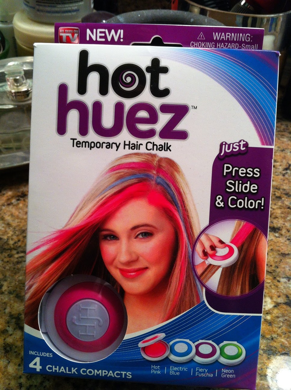 Real Girl Runway Hair Chalking