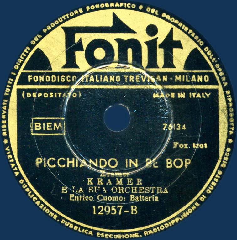 Jazz from Italy 7833 = 45 _ Beginnin Of Modern Jazz in Italy