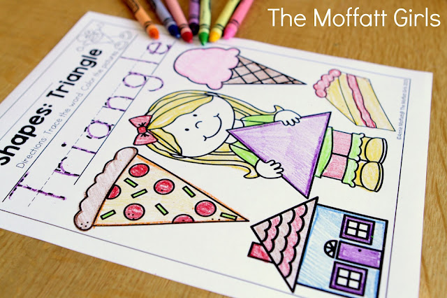 October NO PREP Packet (Preschool) in action! Teach number concepts, colors, shapes, letters, phonics and so much more with the October NO PREP Packet for Preschool!