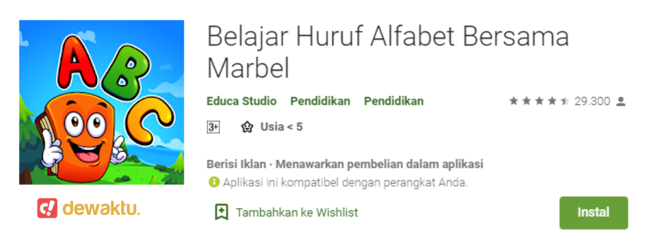 √ Top 25+ Aplikasi Belajar Membaca Untuk Anak Terbaik Android 2020