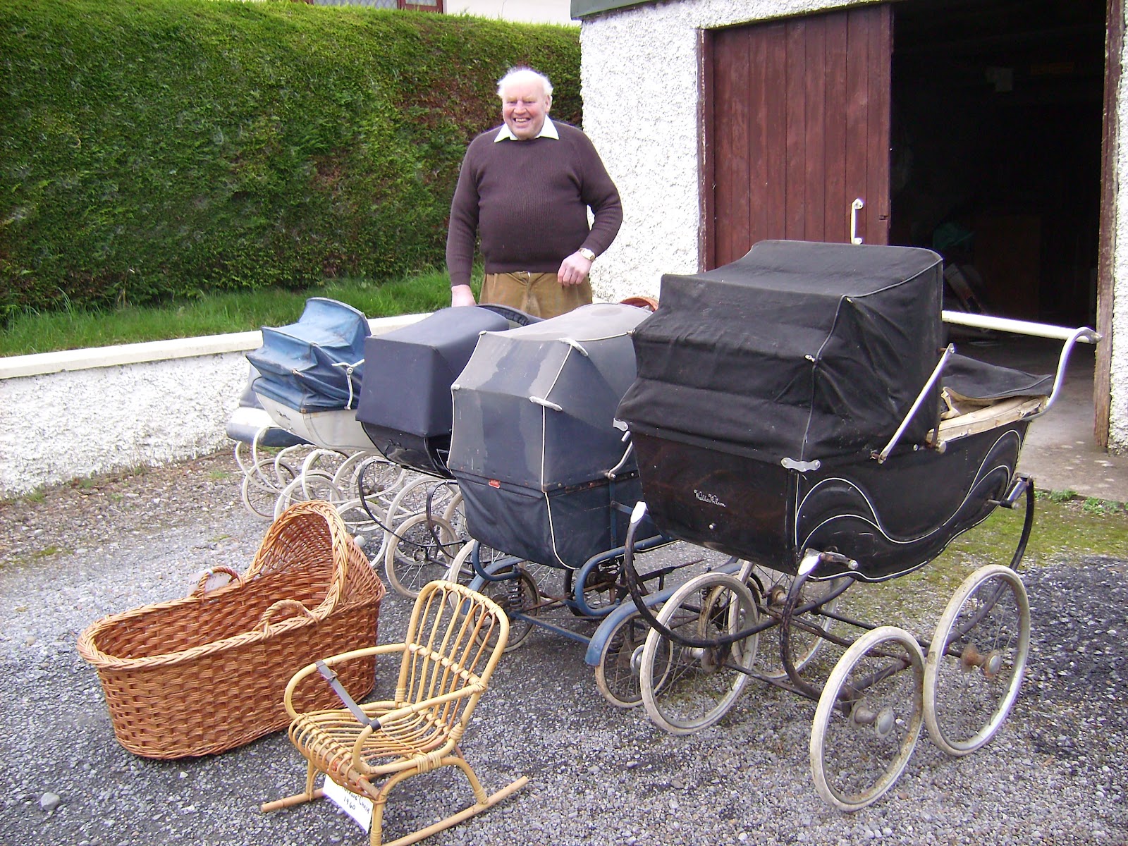 Nore View Folk Museum Co.Kilkenny, Ireland A Selection of prams etc. in the museum