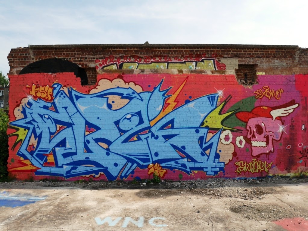 GRAFFITI WALLS Art on Train