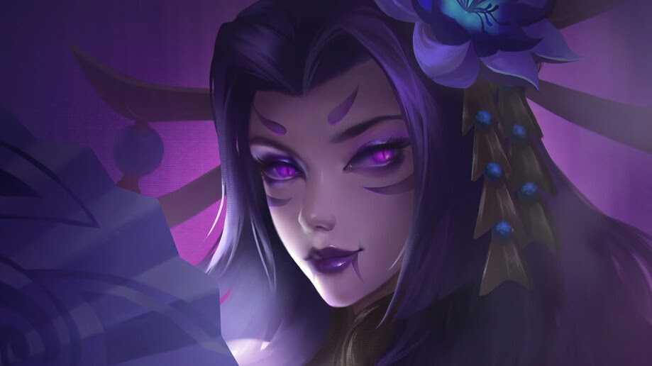 Cassiopeia Spirit Blossom LoL 4K #8021a Wallpaper