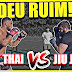 Lutador de Jiu Jitsu x Lutador de Muay Thai