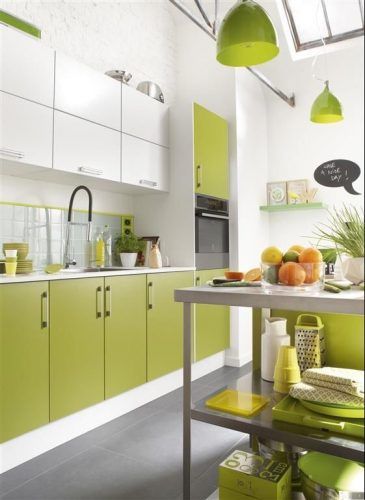 Lime Green Kitchen Green Kitchen Cabinets Light Green Kitchen Ideas Kitchens With Pop Green Cabinets