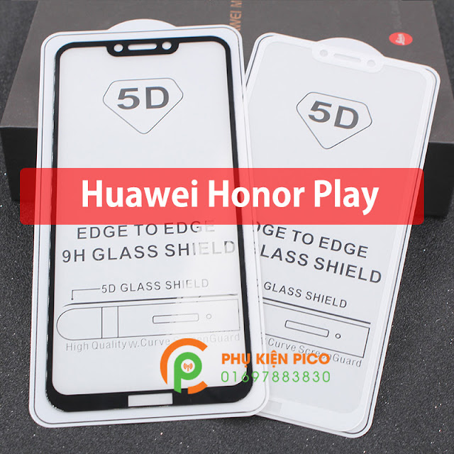 Kính cường lực Huawei Honor Play 2018 full viền siêu cứng - 5
