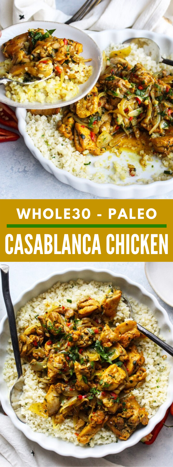 CASABLANCA CHICKEN #healthy #dinner CASABLANCA CHICKEN #healthy #dinner