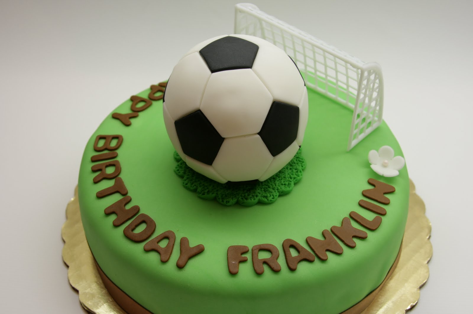 Beautiful Kitchen: Soccer Cake for Franklin