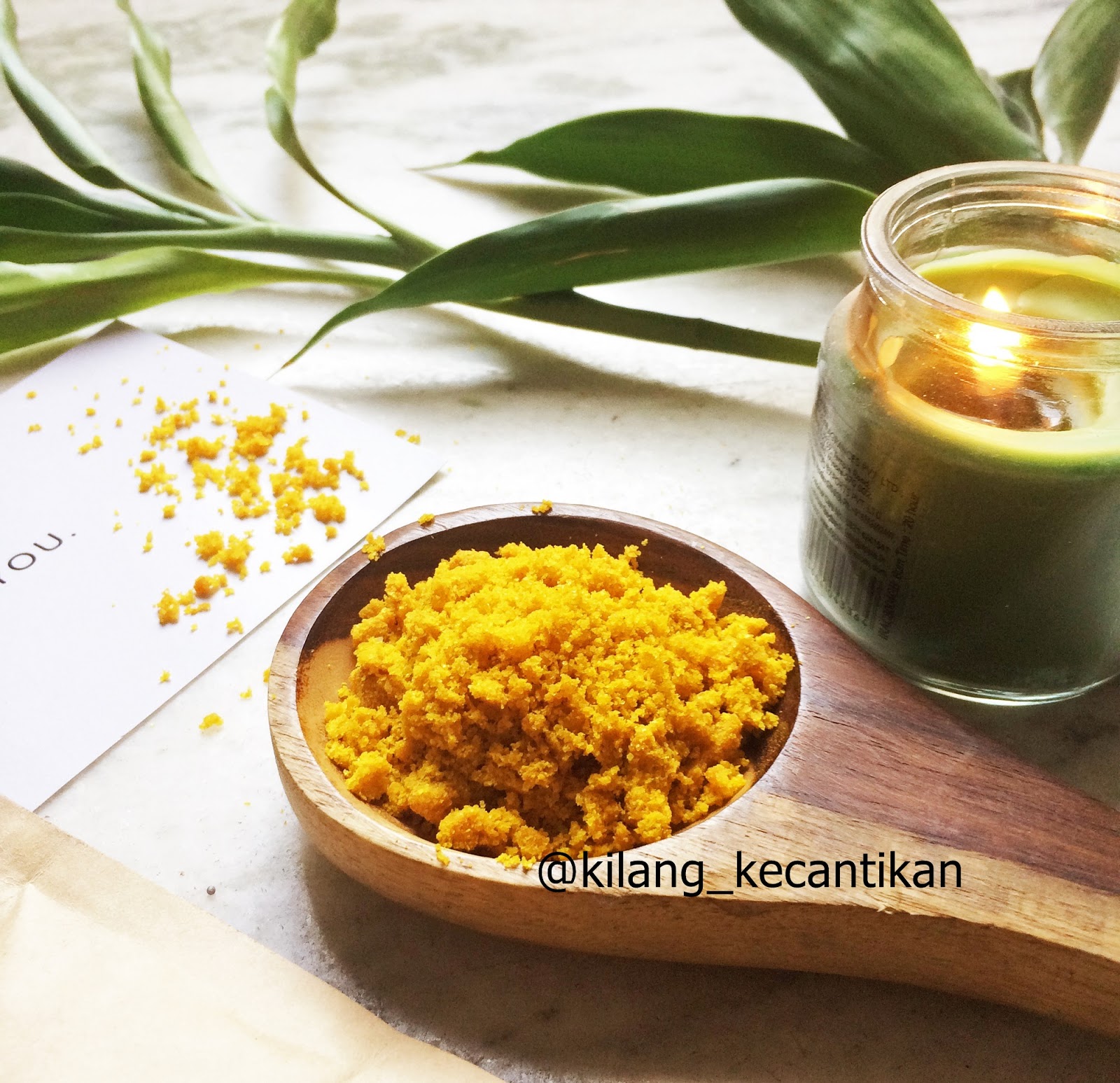 jenama sendiri SKRUB KUNYIT