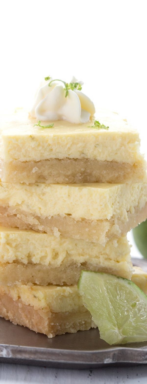 KEY LIME BARS – LOW CARB