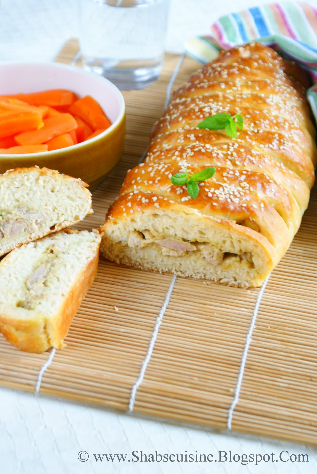 Shab's Cuisine Chicken Bread