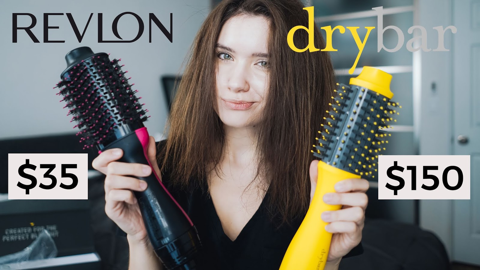 julia caban NEW Drybar Double Shot Blow Dryer vs Revlon One Step