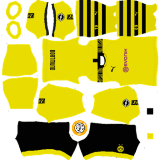 Kit Borussia Dortmund DLS Kit Dream league soccer 2024 All DLS 24
