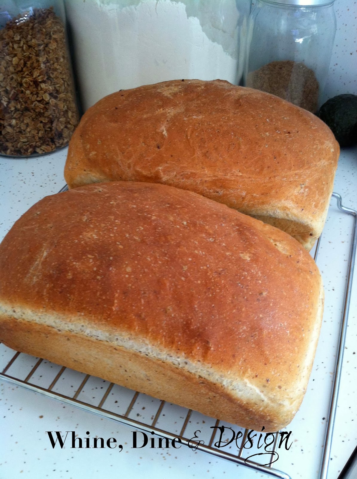 Whine, Dine and Design: Fluffy Homemade Sandwich Bread