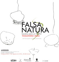 Falsa Natura, Bocetos para un haikú. Yasuhiro Imai .