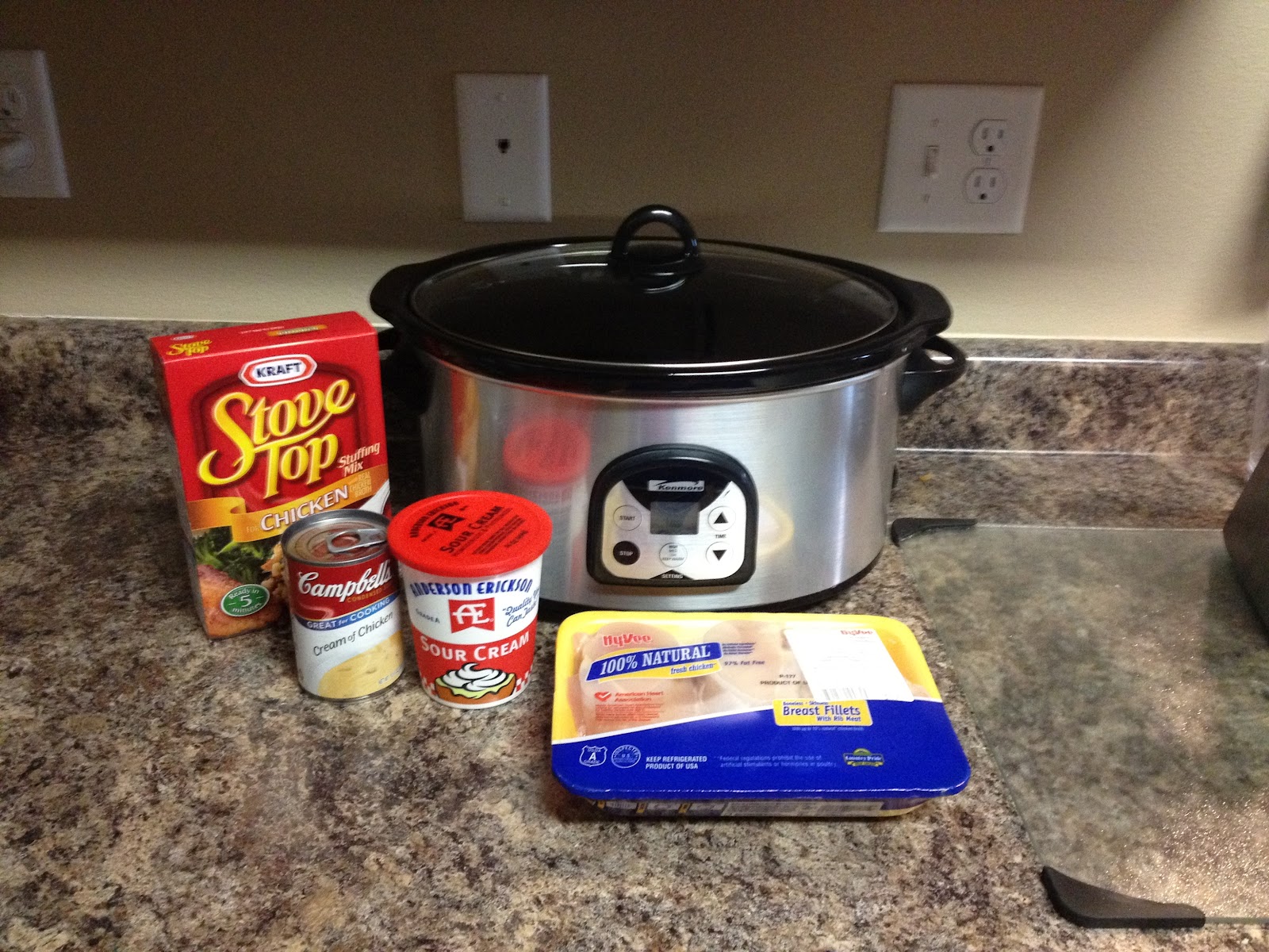 What's cookin' Jillee? Crock Pot Chicken and Stuffing