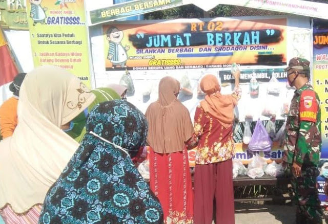 KORAMIL0804/01 MAGETAN Jum’at Berkah Di Desa Ngariboyo Gugah