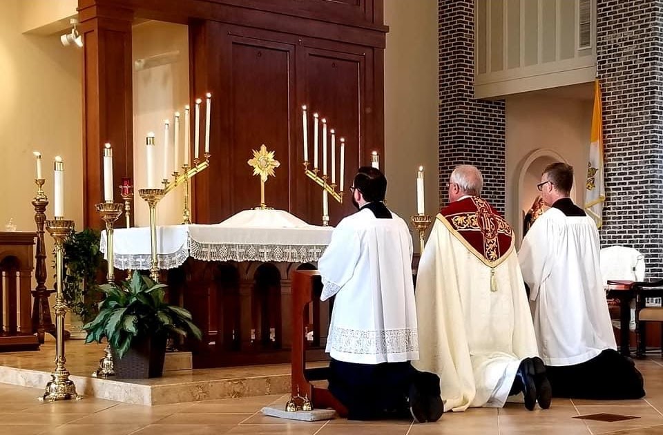 southern orders DID YOUR PARISH HAVE SOLEMN EXPOSITION OF THE BLESSED