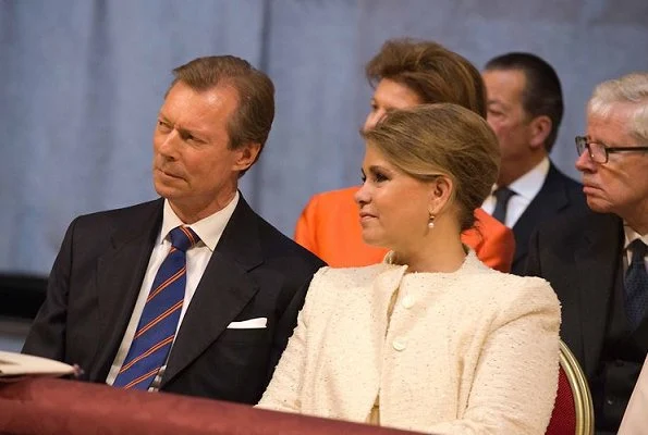 Duchess Maria Teresa, Prince Felix and Princess Claire, Prince Guillaume, Princess Stephanie, Princess Amalia, Prince Louis, Princess Alexandra, Prince Sebastien, Prince Nikolaus