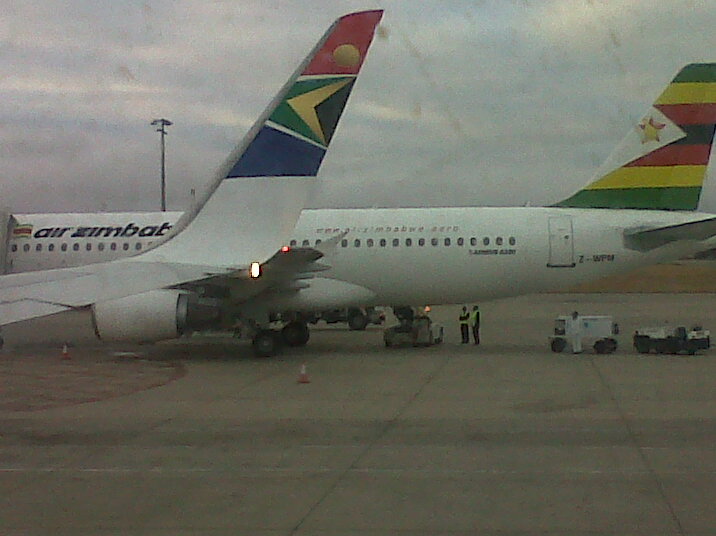 Harare Airport Blog Air Zimbabwe A320, ERJ145 (PICS)
