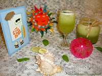 image of Melon Mojito Recipe / Honeydew Melon Summer Drink