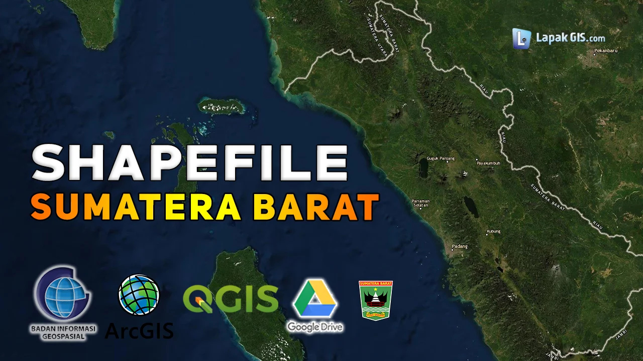 Shapefile Provinsi Sumatera Barat Terbaru