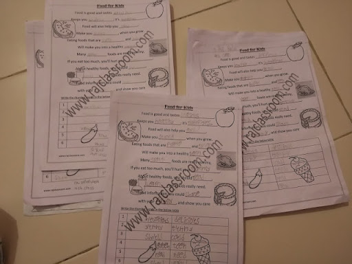 "HEALTHY FOOD - Lesson Plan and Activities."