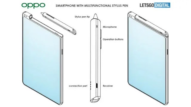 Paten Baru Smartphone OPPO Dengan Stylus