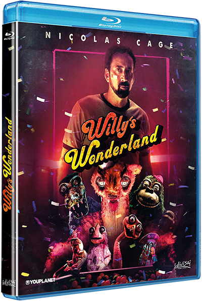 Willy's Wonderland (2021) 1080p BDRip Dual Latino-Inglés [Sub.Esp] (Terror.Comedia.Fantástico)