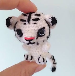 PATRON GRATIS TIGRE BLANCO AMIGURUMI 40859