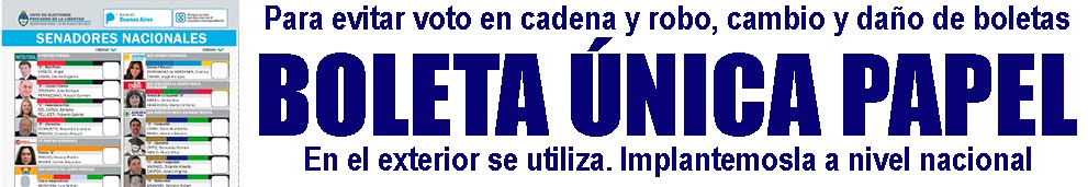 CAMPAÑA BOLETA ÚNICA PAPEL