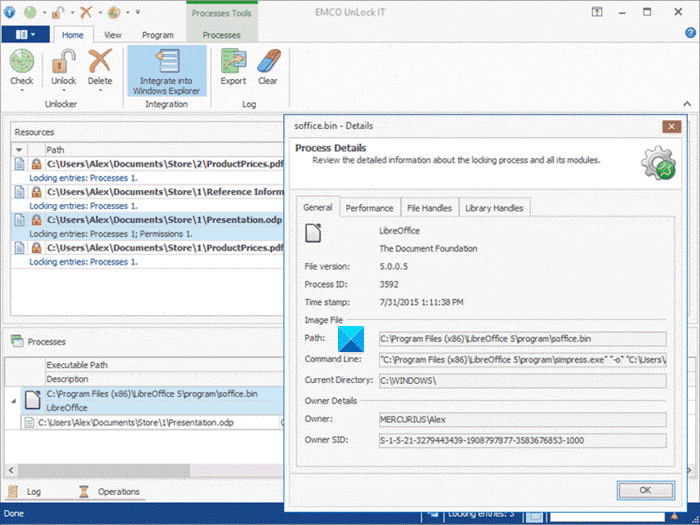 EMCO Разблокируйте ИТ для Windows 10