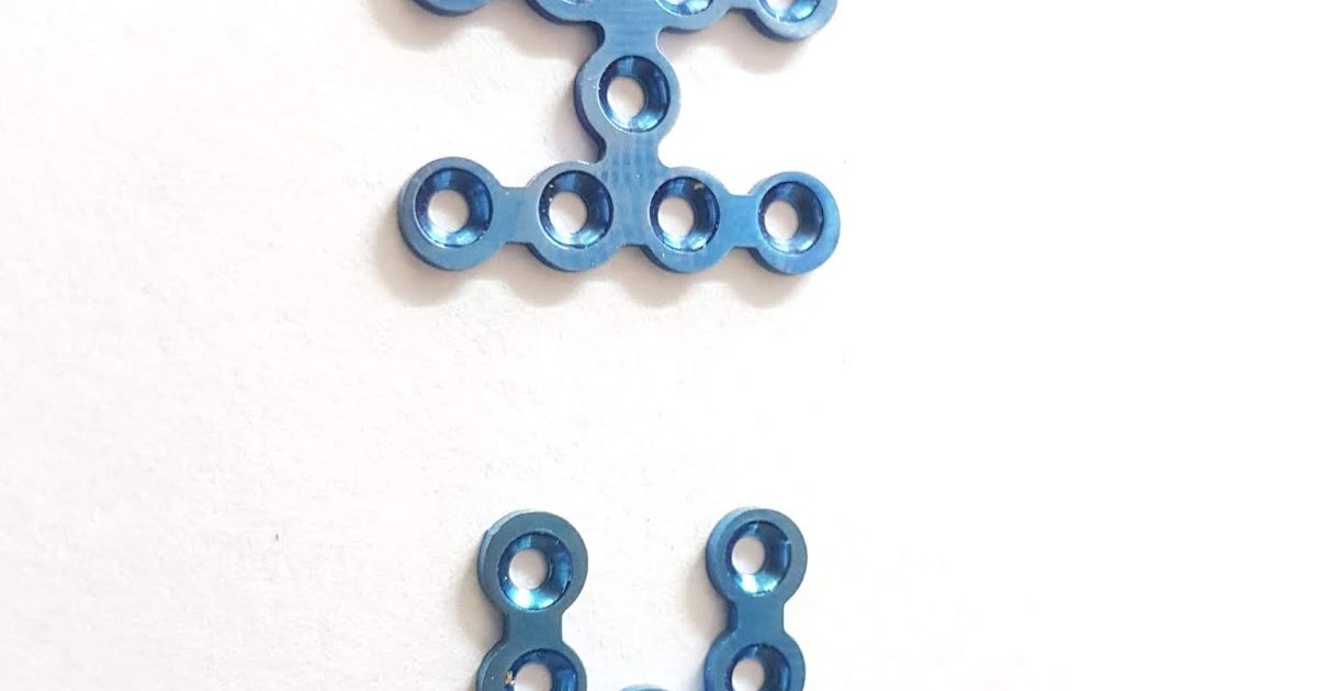 Jindal Medi Surge Titanium HPlate Shaped Plates Orthopedic Implant