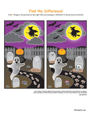 Be Different...Act Normal: Printable Halloween Party Games